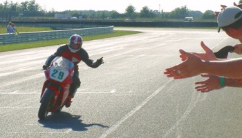 Quand même pas mécontent de finir la course...